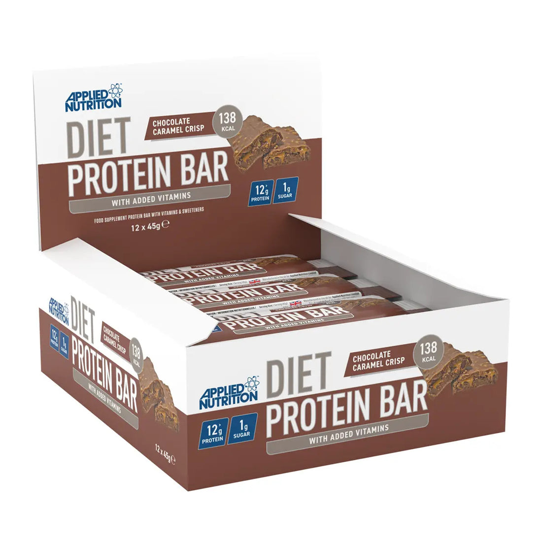 Applied Nutrition Diet Protein Bar 12x45g