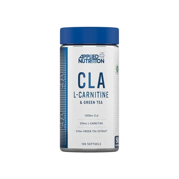 Applied Nutrition CLA + L-Carnitine &amp; Green Tea 100 Veg Caps