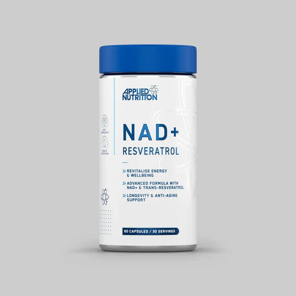 Applied Nutrition NAD+ RESVERATROL 60Caps
