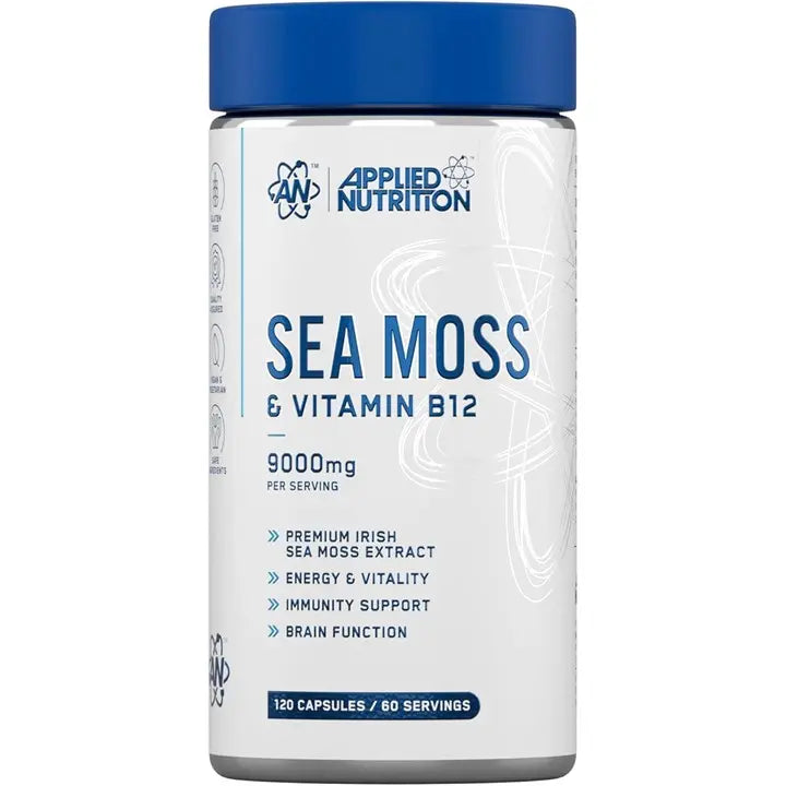 Applied Nutrition Sea Moss &amp; Vitamin B12 120 Caps
