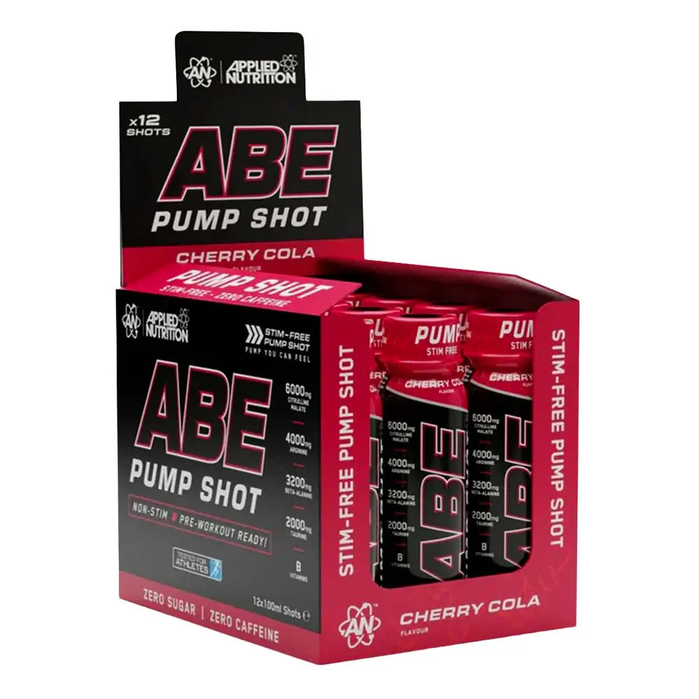 Applied Nutrition ABE Stim Free Pump Shots 12x100ml
