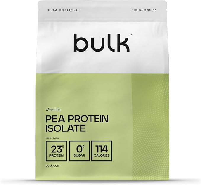 Bulk Pea Protein Isolate 2.5kg Vanilla