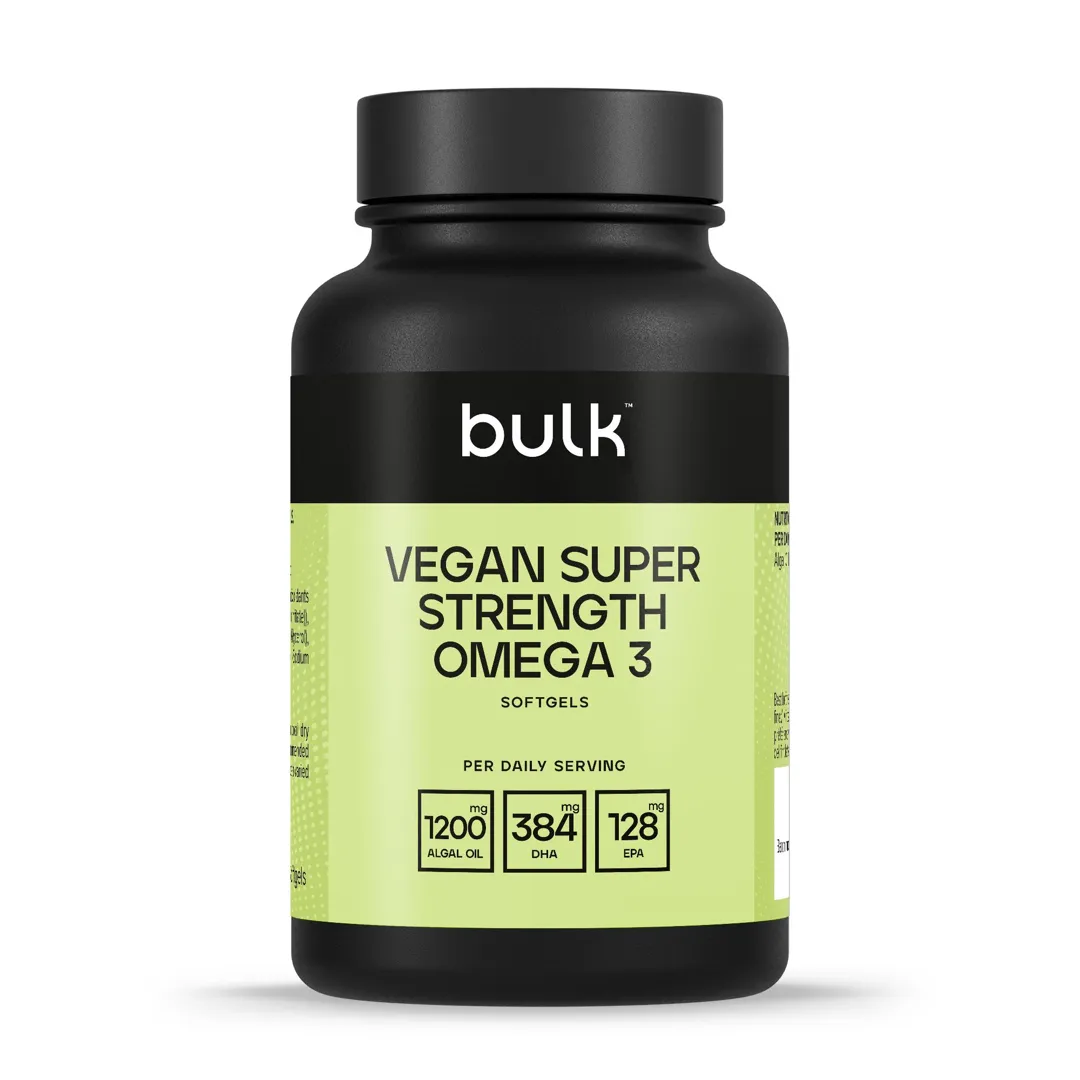 Bulk Vegan Super Strength Omega 3 60 Softgels