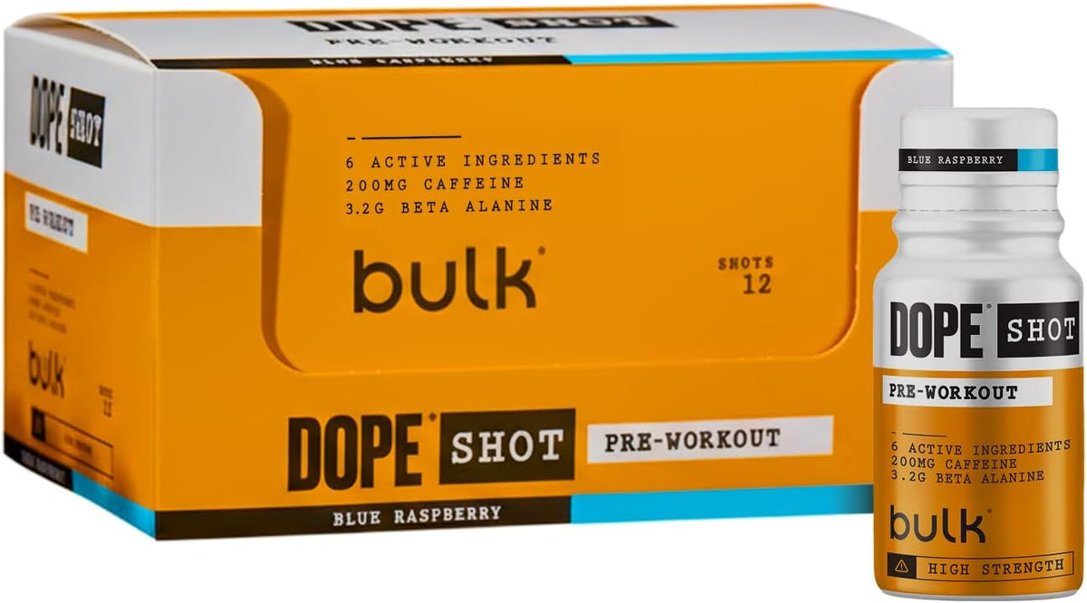 Bulk Dope Pre-Workout Shots 12x60g