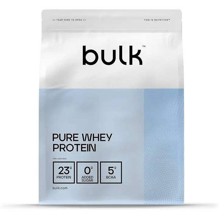 Bulk Pure Whey Protein 1kg Unflavoured
