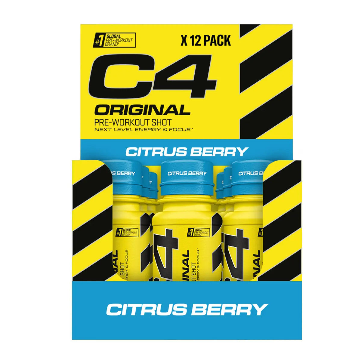 Cellucor C4 Original Pre-Workout Shots 12x60ml