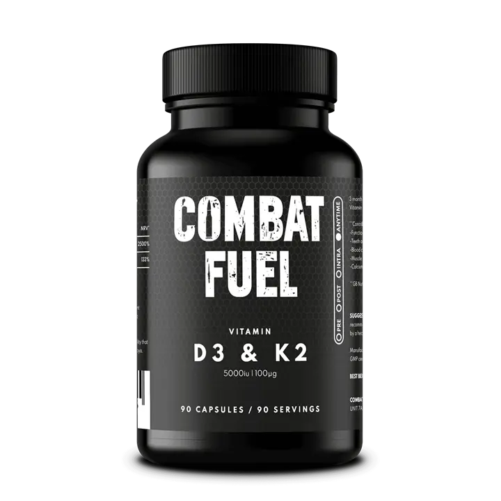 Combat Fuel High Strength Vitamin D3 and K2