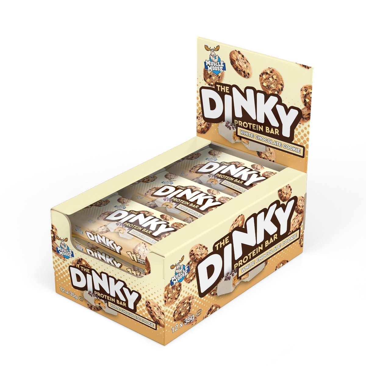 Muscle Moose Dinky Protein Bar 12x35g