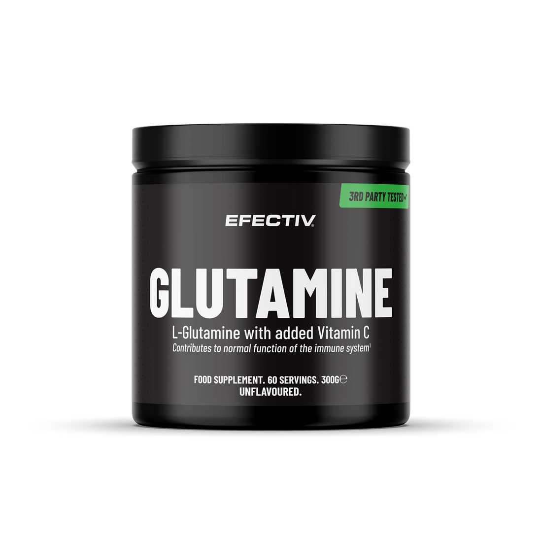 Efectiv Nutrition Glutamine + Vitamin C 300g Unflavoured