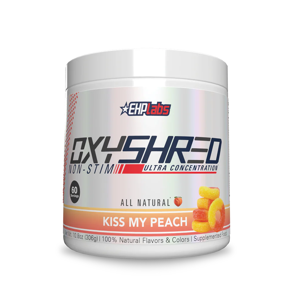 EHP Labs OxyShred Non-Stim 380g Kiss My Peach
