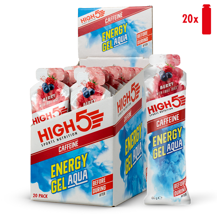 HIGH5 Energy Gel Aqua Caffeine 20x66g