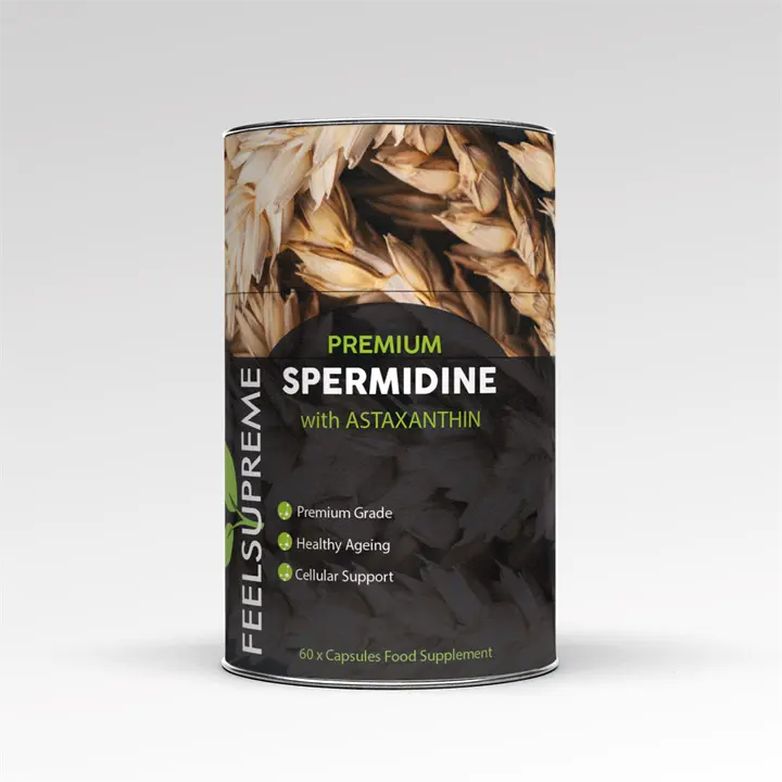Feel Supreme Premium Spermidine &amp; Astaxanthin Complex 60 Caps