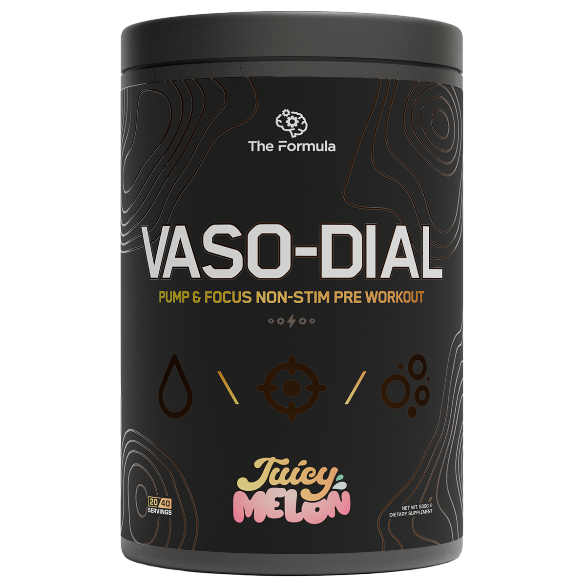 The Formula VASODIAL Non-Stim Pre Workout 630g