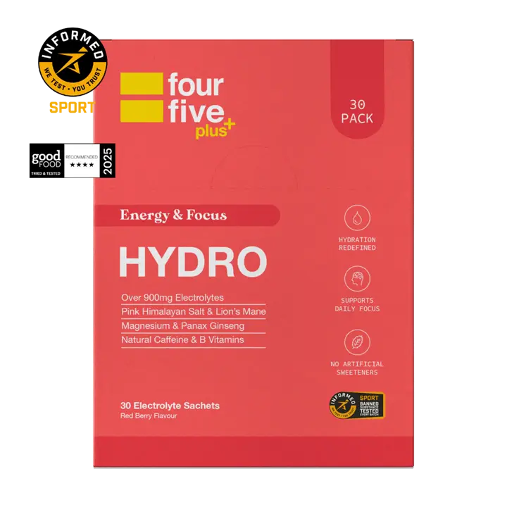 FourFive Energy &amp; Focus Sachets 30 Sachets Red Berry