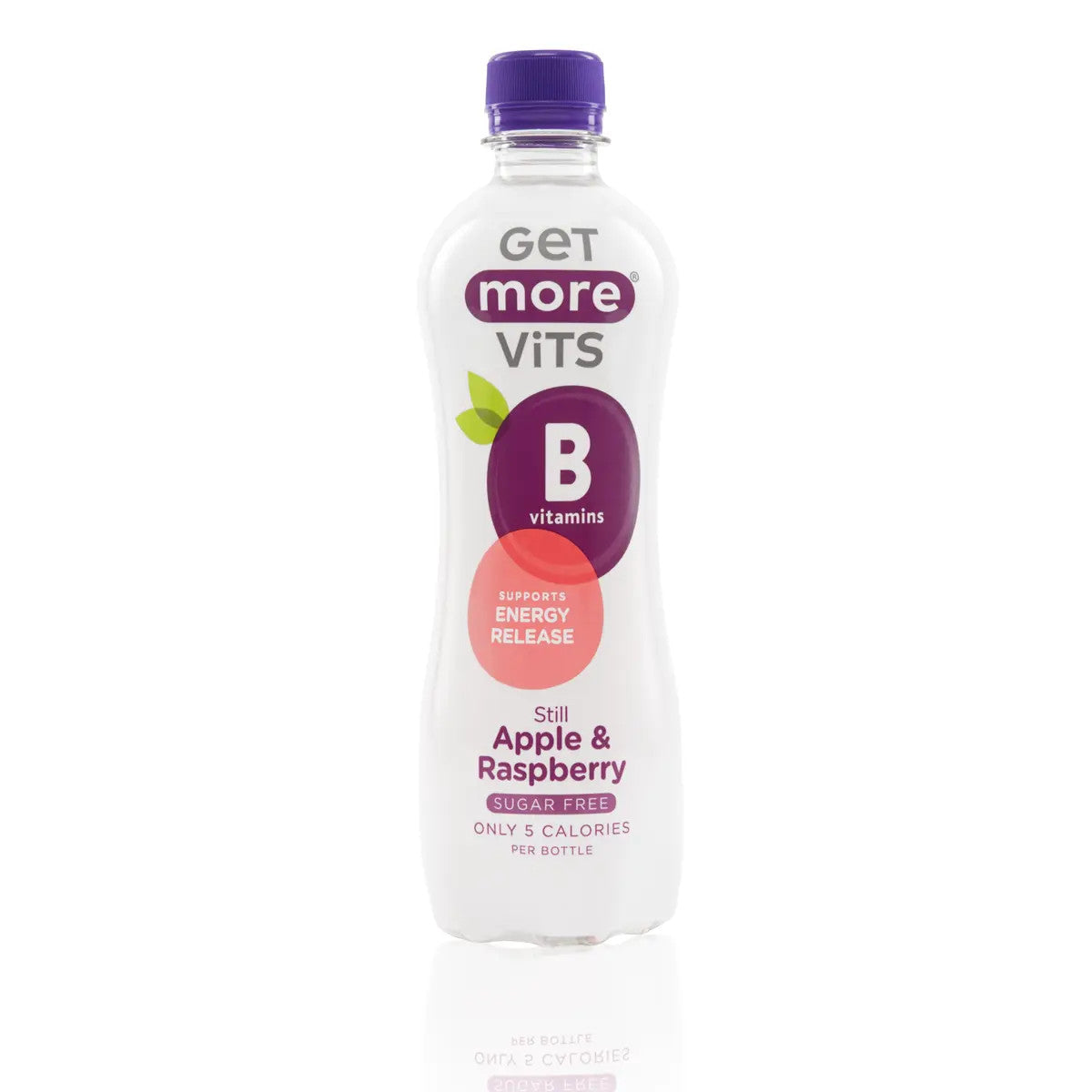 Get More Vits Vitamin B 12x500ml Still Apple &amp; Raspberry