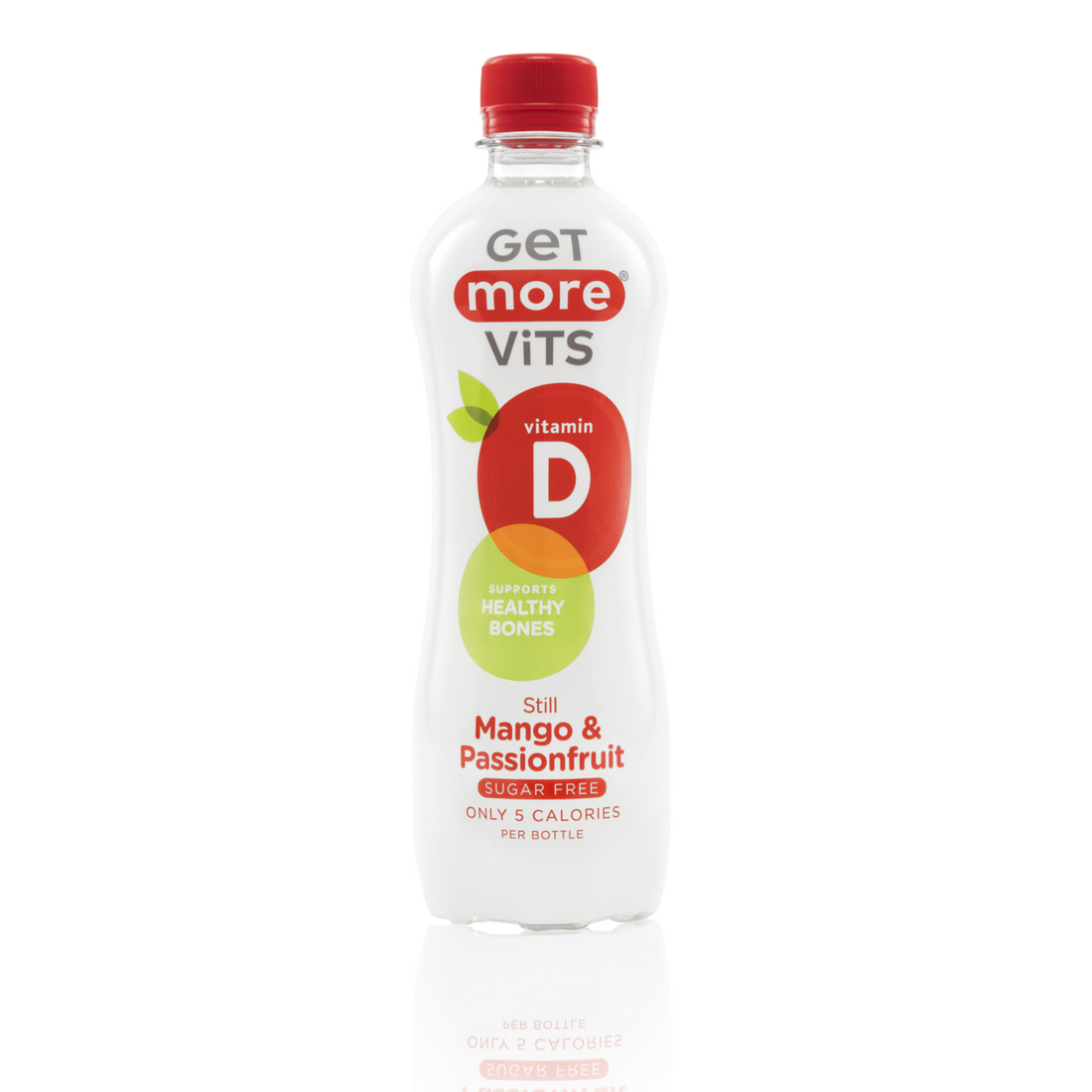 Get More Vits Vitamin D 12x500ml Still Mango &amp; Passionfruit