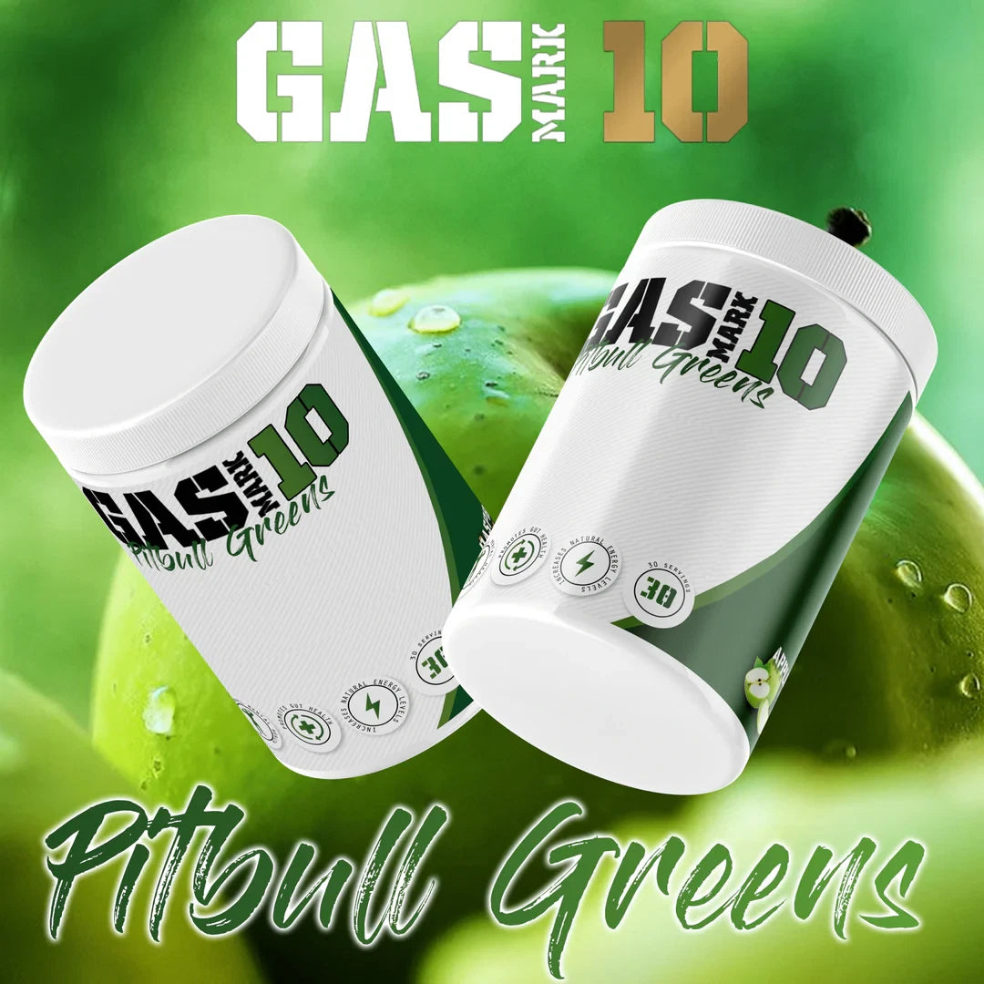Gas Mark 10 Pitbull Greens 270g