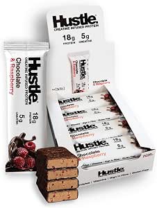 Hustle Creatine Protein Bar 12x75g
