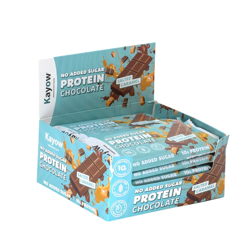 Kayow Nutrition No Added Sugar Protein Chocolate 12x40g