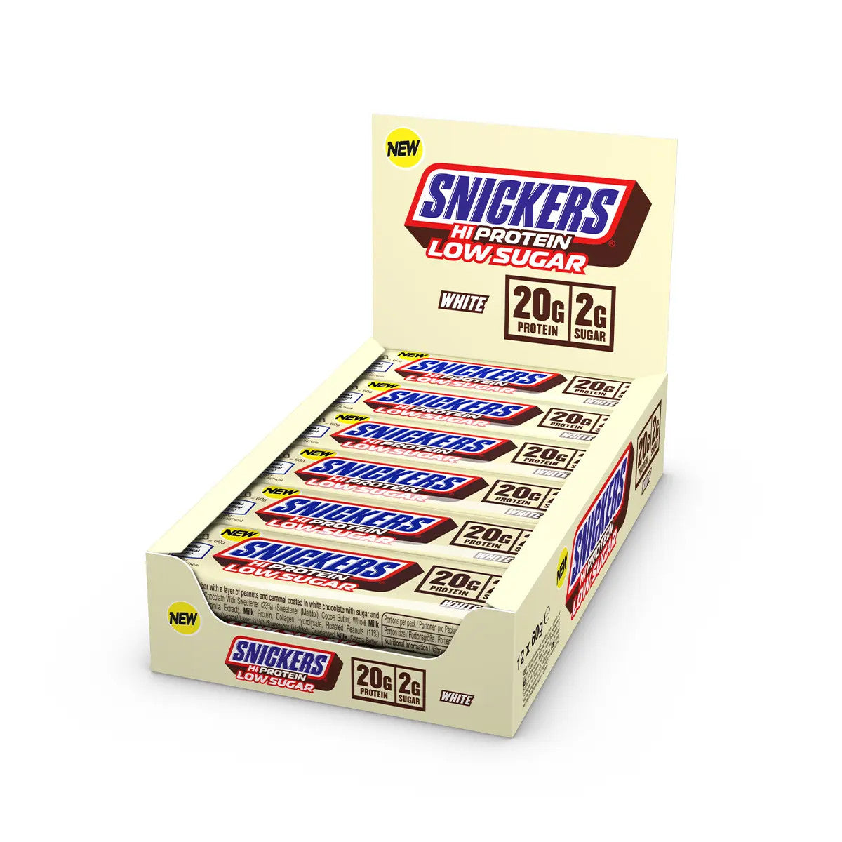 Snickers Low Sugar Protein Bar 12x57g