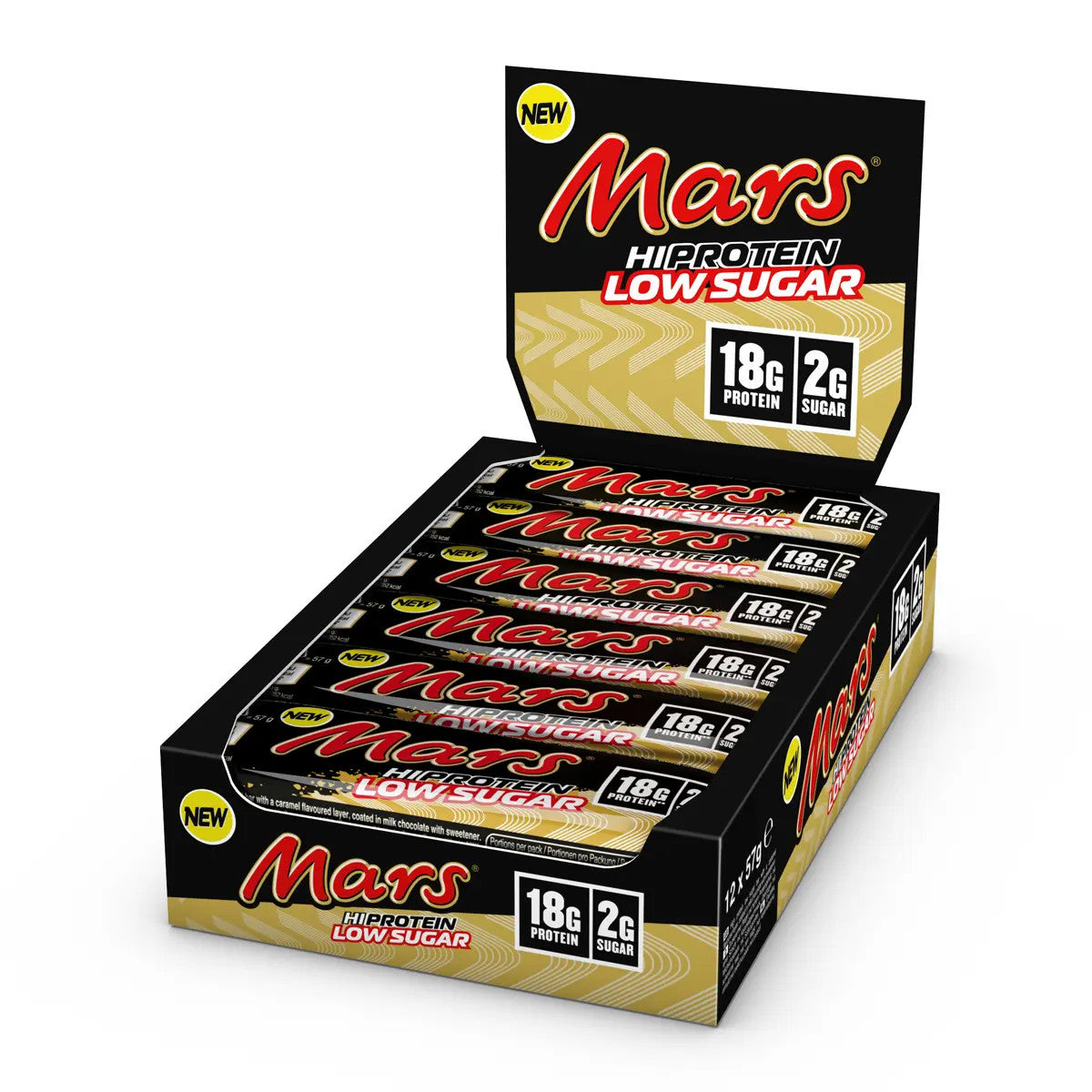Mars Hi Protein Low Sugar 12x57g
