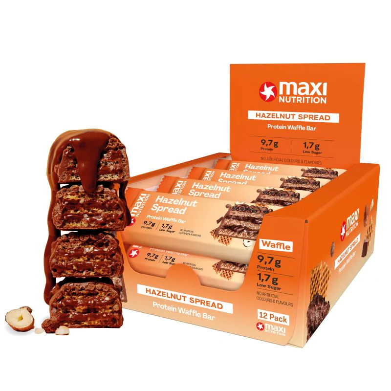 MaxiNutrition Protein Waffle Bar 12x40g