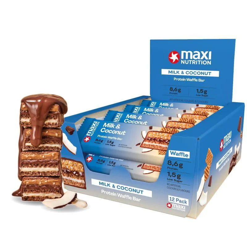 MaxiNutrition Protein Waffle Bar 12x40g