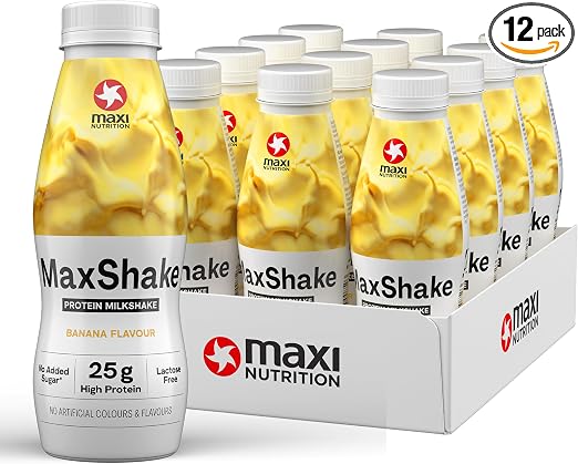 MaxiNutrition MaxShake Protein Milkshake 12x330ml