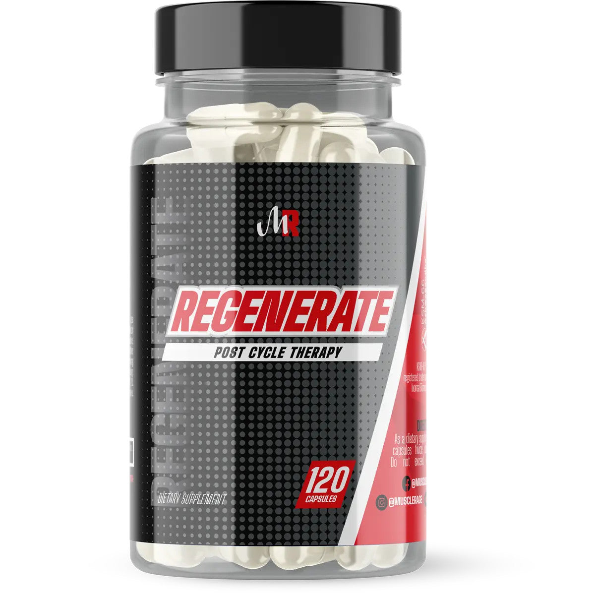 Muscle Rage Regenerate 120 Caps