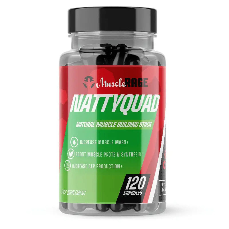 Muscle Rage Nattyquad 120 Caps