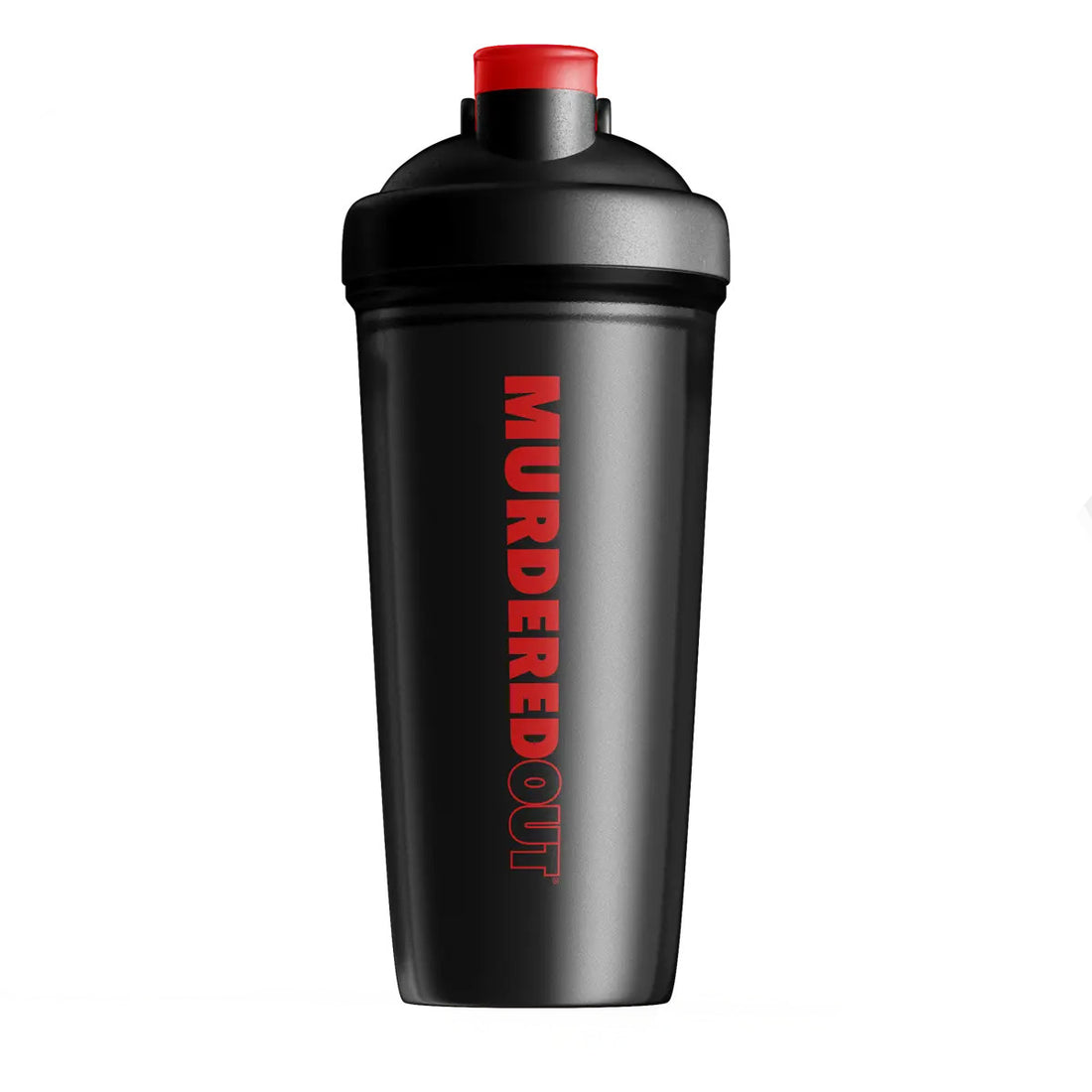 Murdered Out Smartshake Shaker 600ml Black &amp; Red