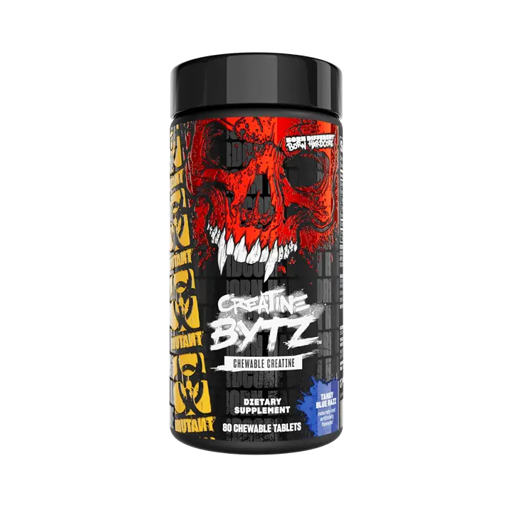 Mutant Creatine Bytz 80 Tabs Blue Razz