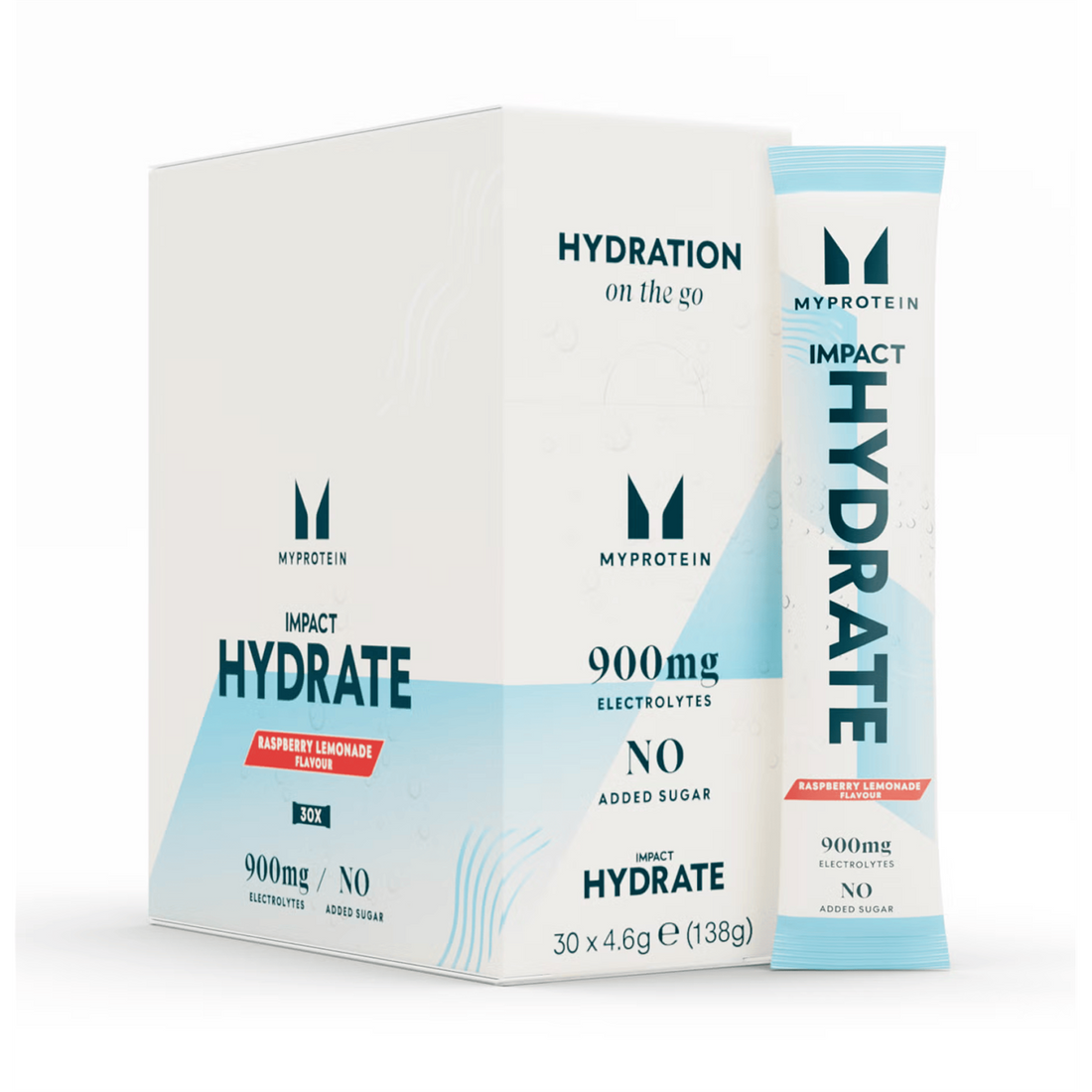 MyProtein Impact Hydrate Stick Pack 7x4.6g Raspberry Lemonade