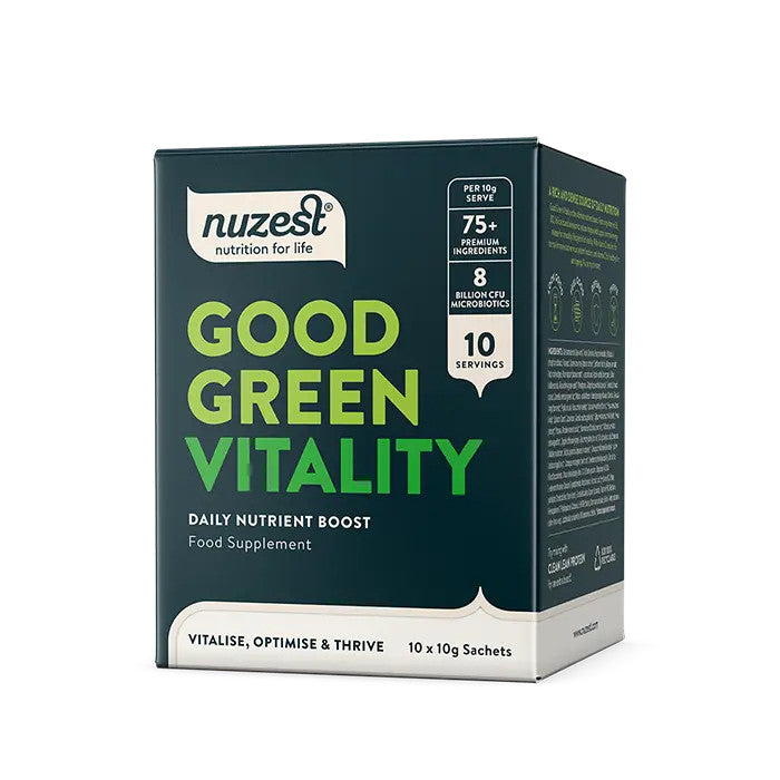 Nuzest Good Green Vitality 10x10g Refreshingly Natural