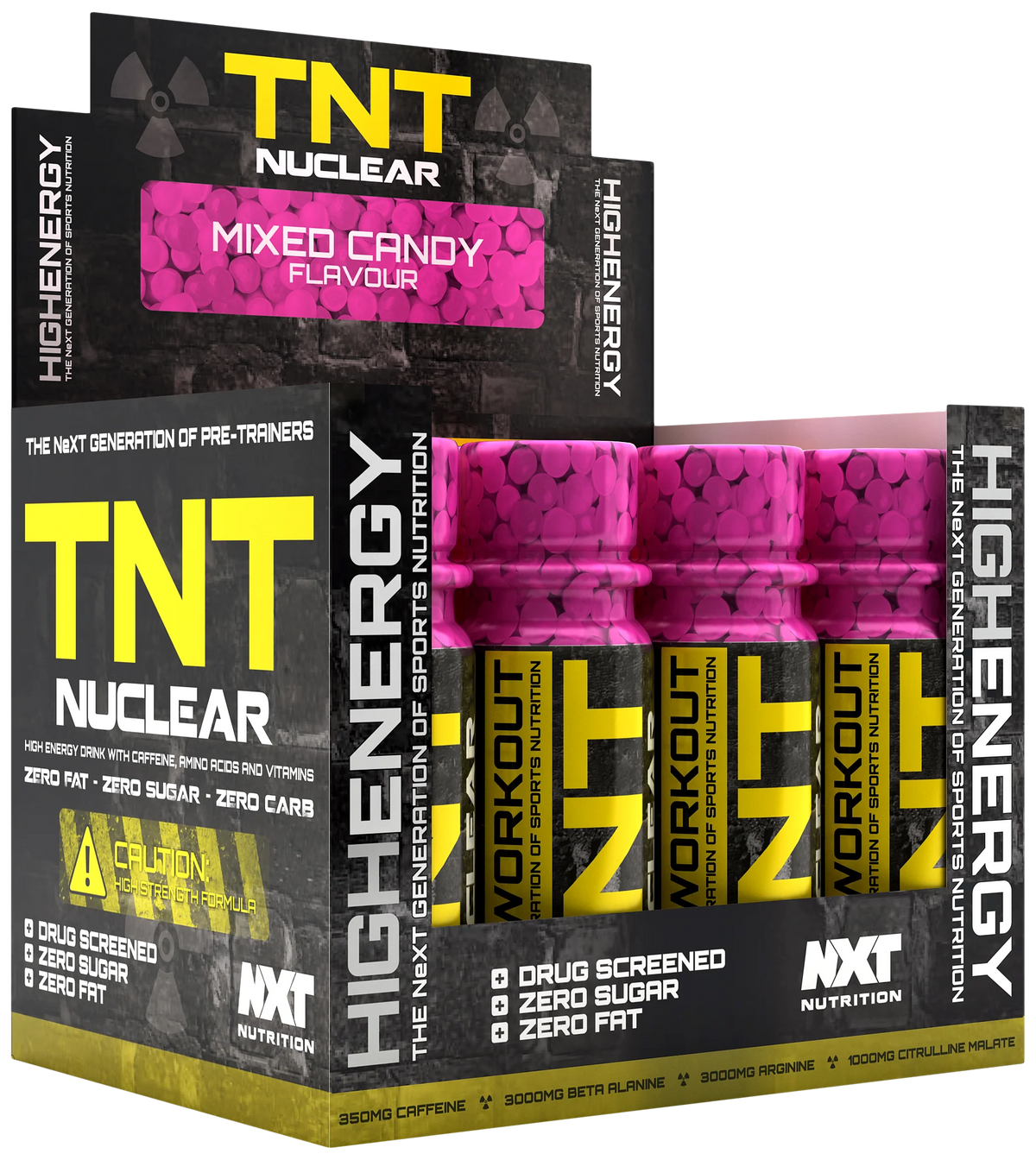 NXT Nutrition TNT Nuclear Shots 12x60ml