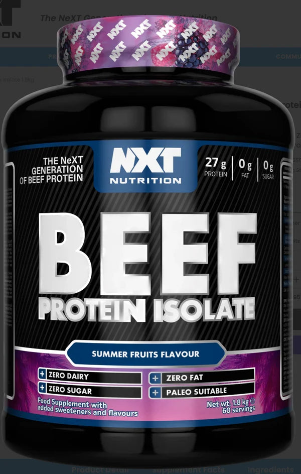 NXT Nutrition Beef Protein Isolate 540g