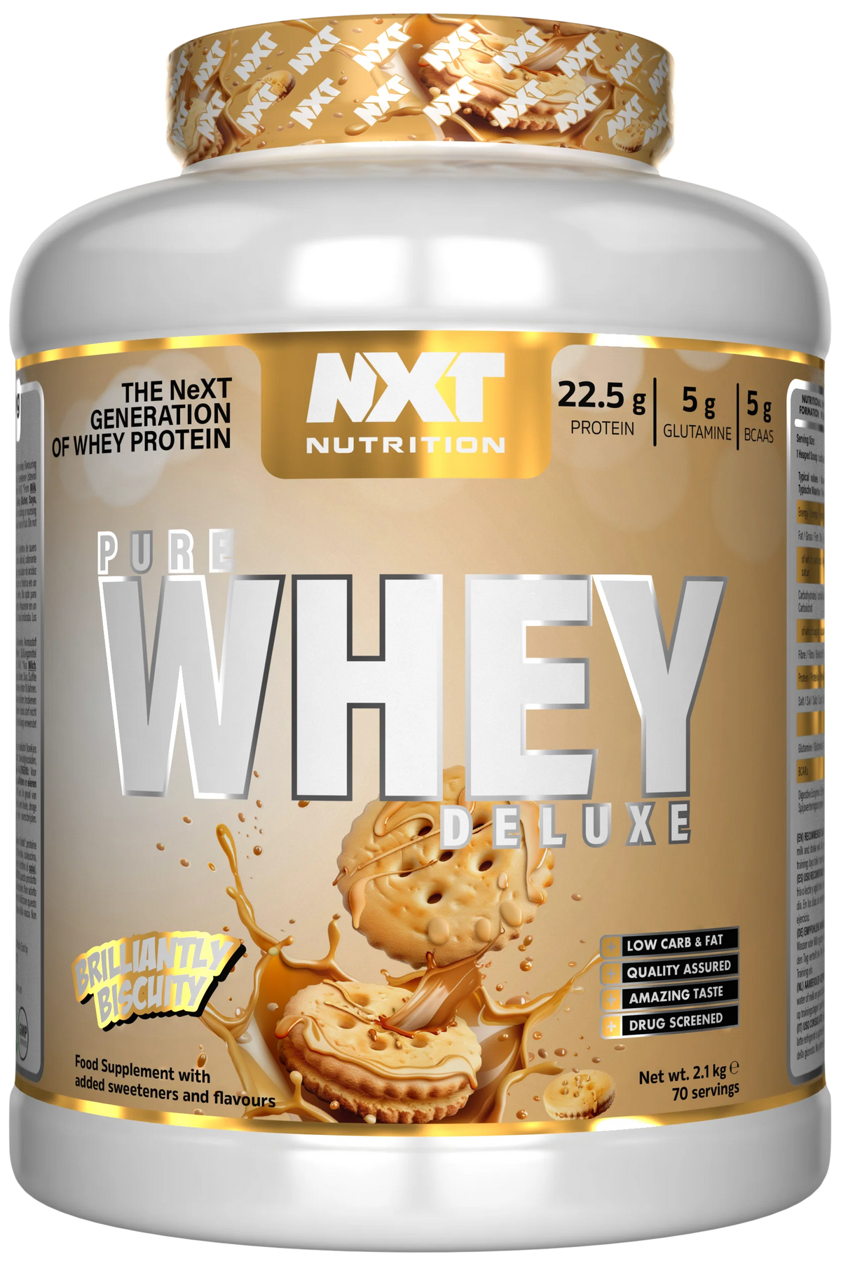 NXT Nutrition Pure Whey Deluxe 2.1kg