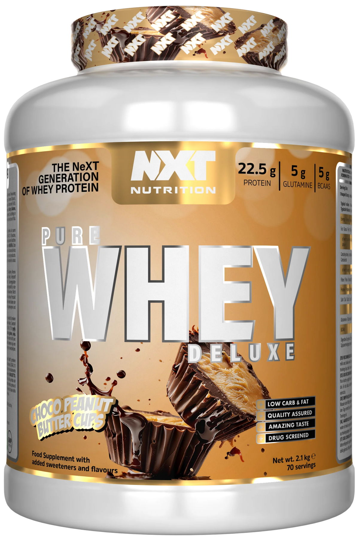 NXT Nutrition Pure Whey Deluxe 2.1kg