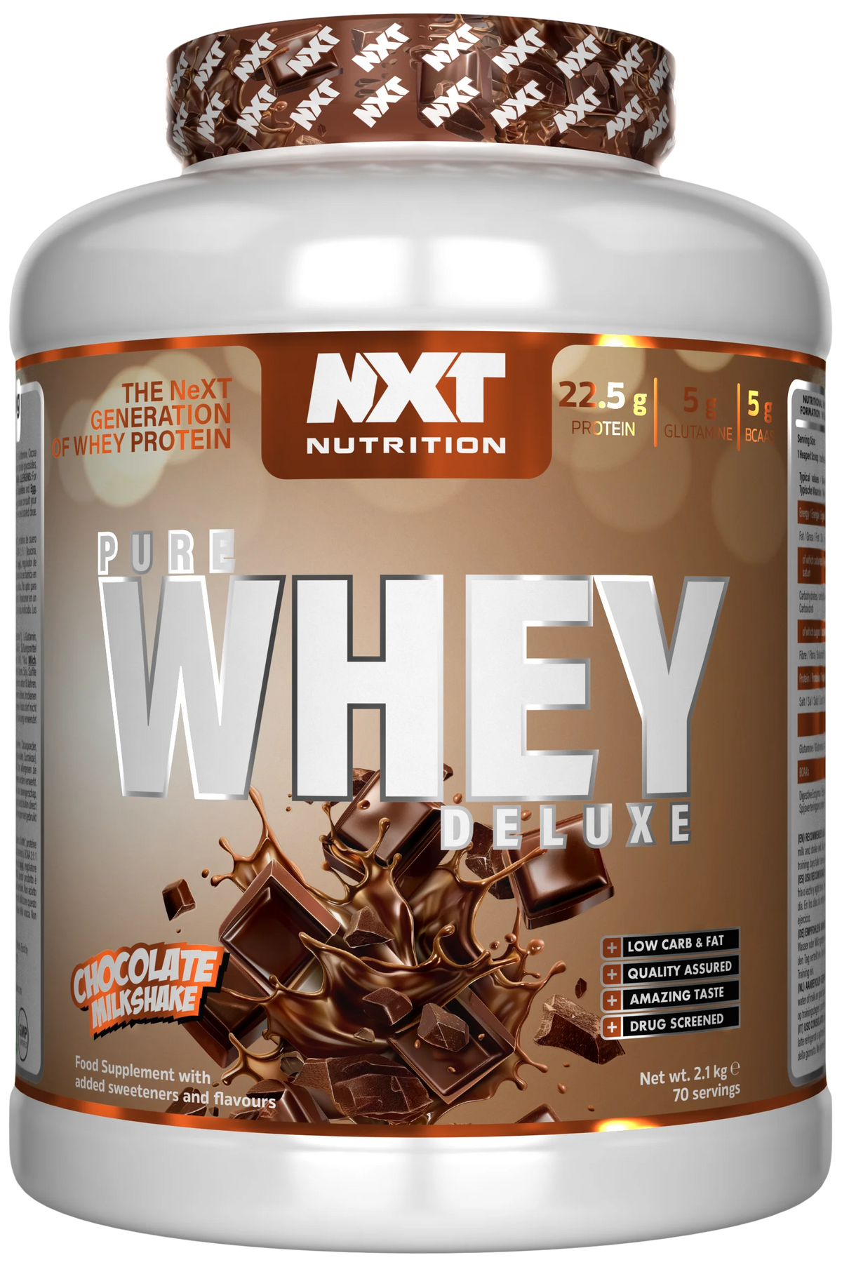 NXT Nutrition Pure Whey Deluxe 2.1kg
