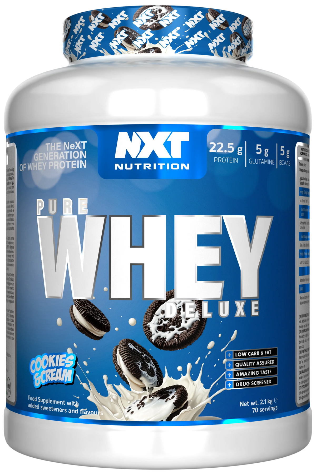 NXT Nutrition Pure Whey Deluxe 2.1kg
