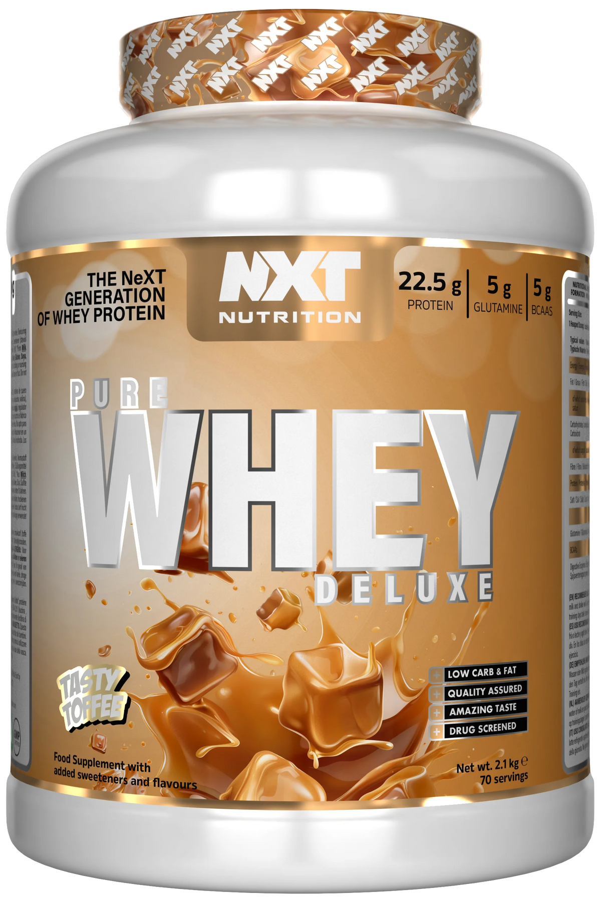 NXT Nutrition Pure Whey Deluxe 2.1kg