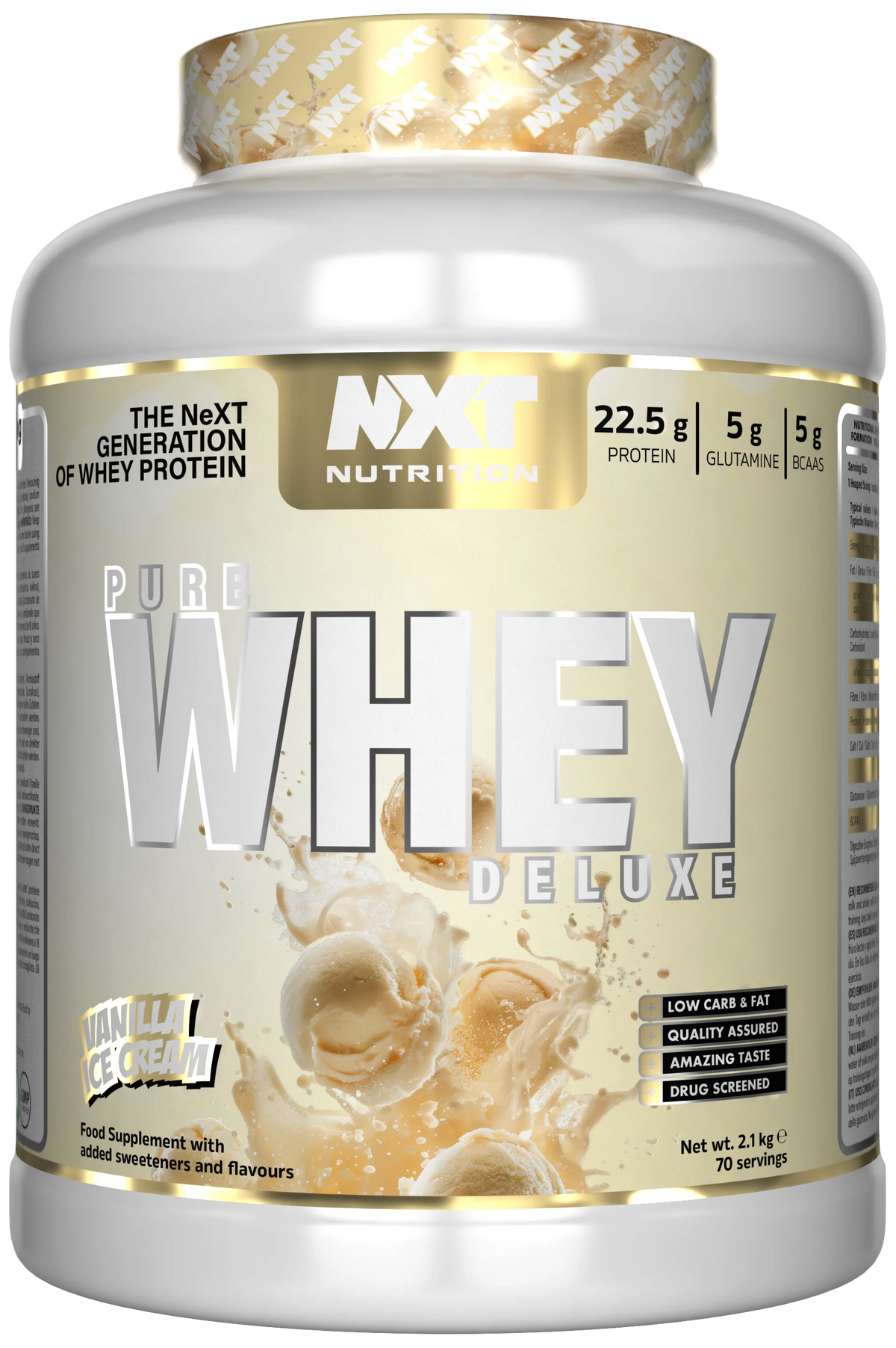 NXT Nutrition Pure Whey Deluxe 2.1kg