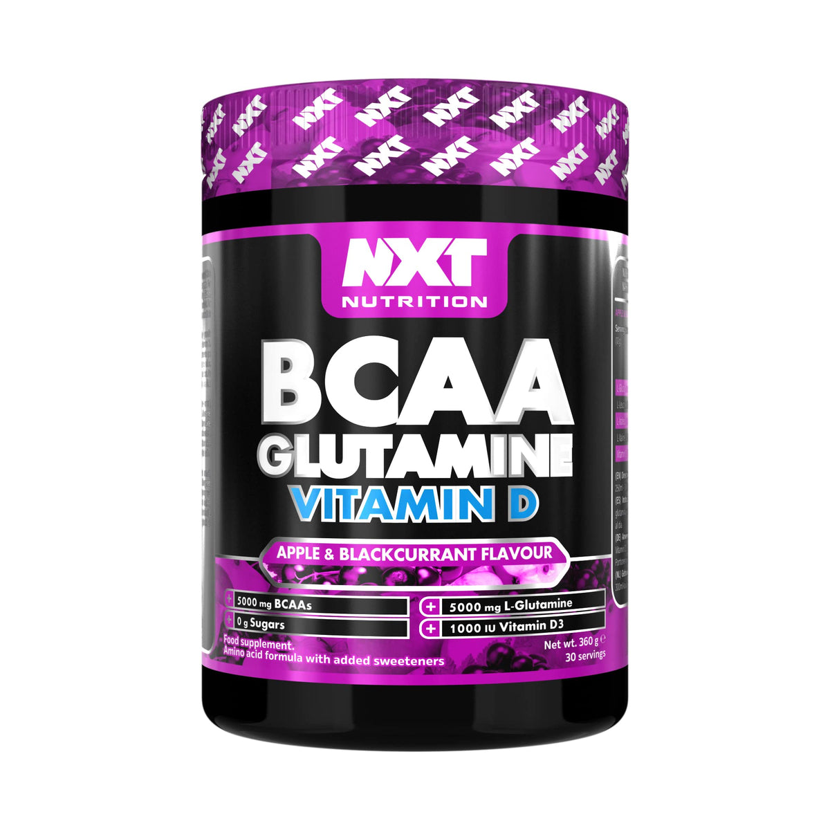 NXT Nutrition BCAA, Glutamine &amp; VIt D 360g