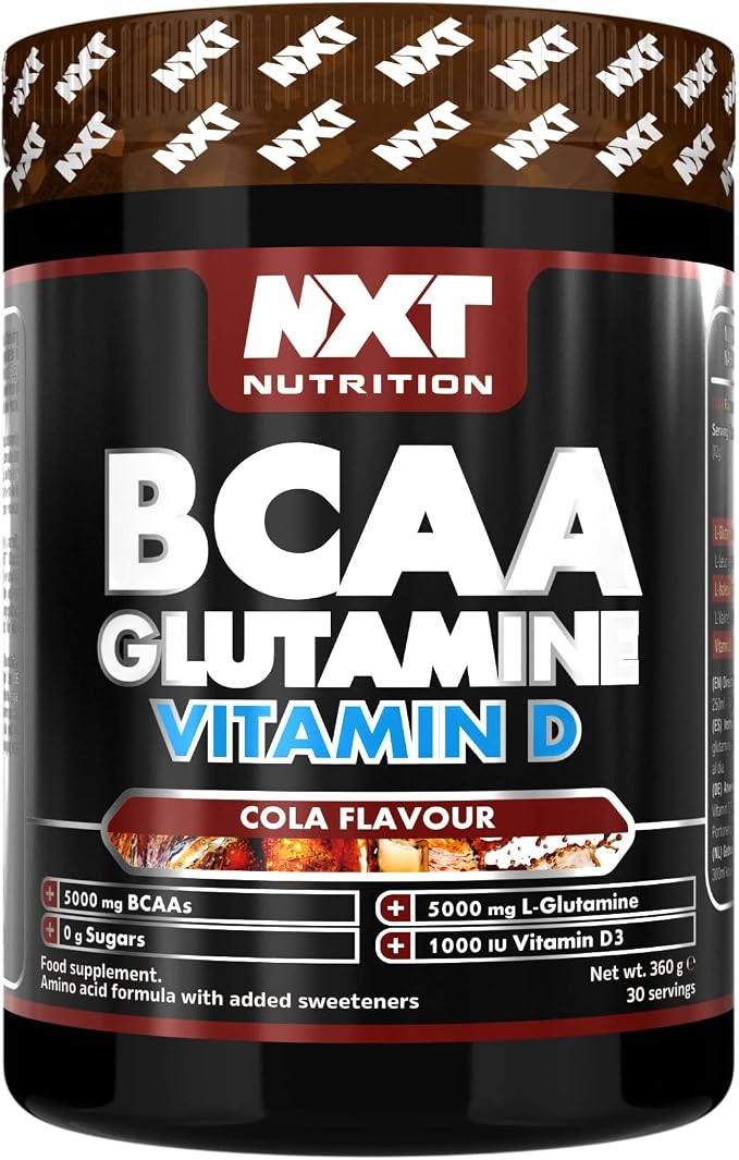 NXT Nutrition BCAA, Glutamine &amp; VIt D 360g