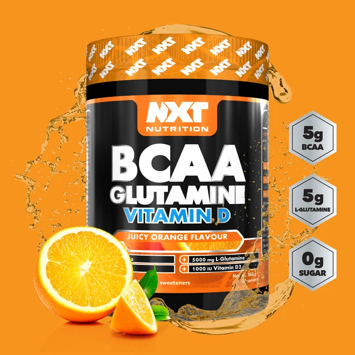 NXT Nutrition BCAA, Glutamine &amp; VIt D 360g