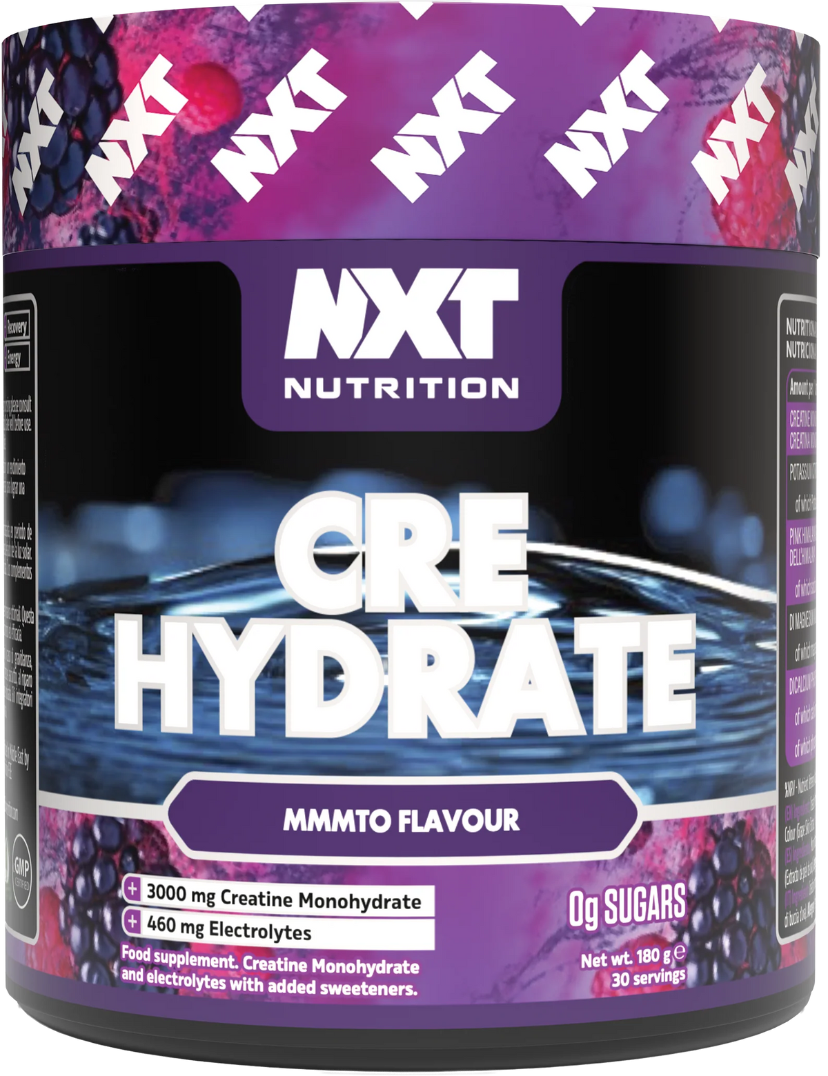 NXT Nutrition CRE Hydrate 180g