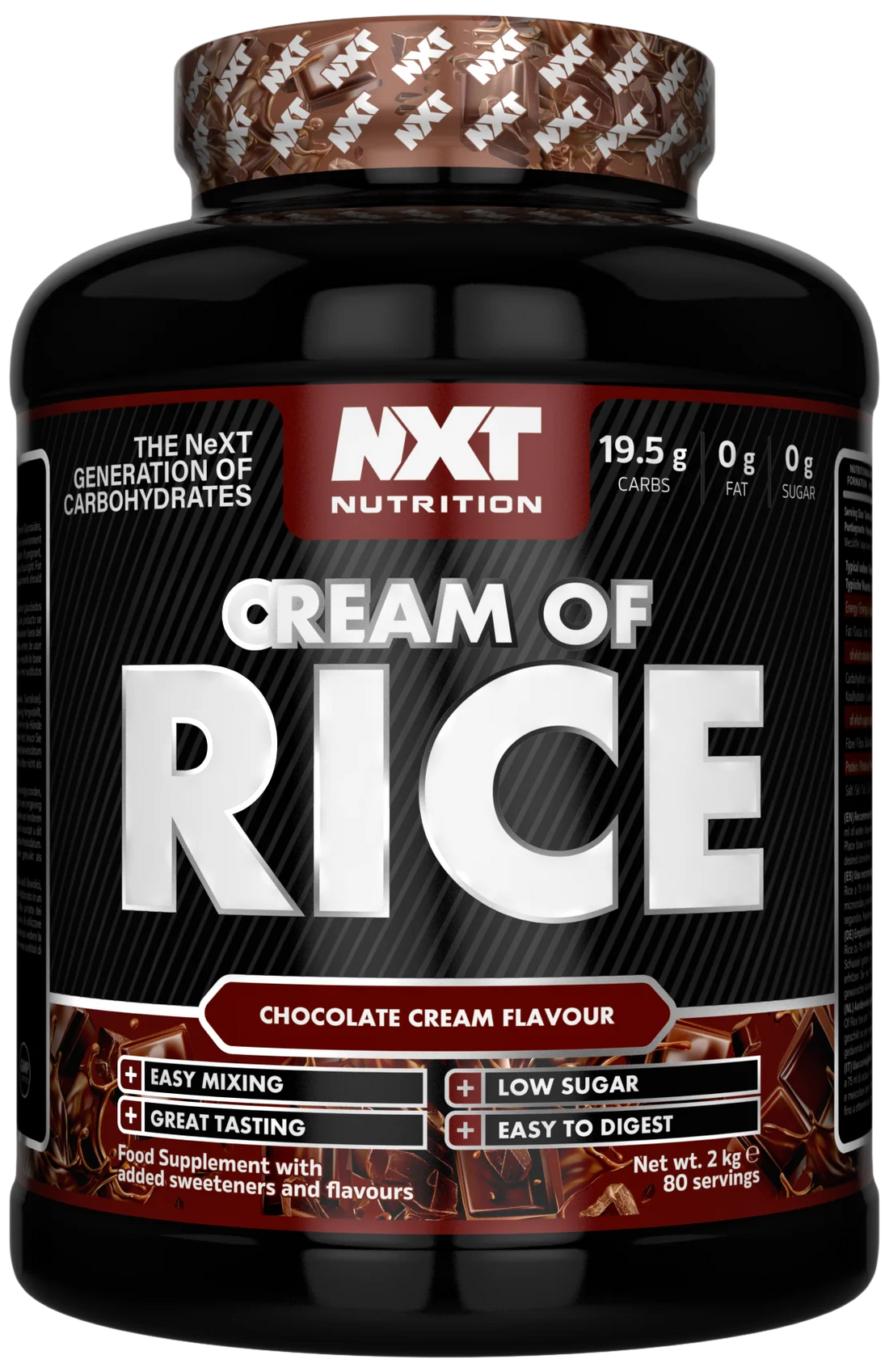 NXT Nutrition Cream of Rice 2kg