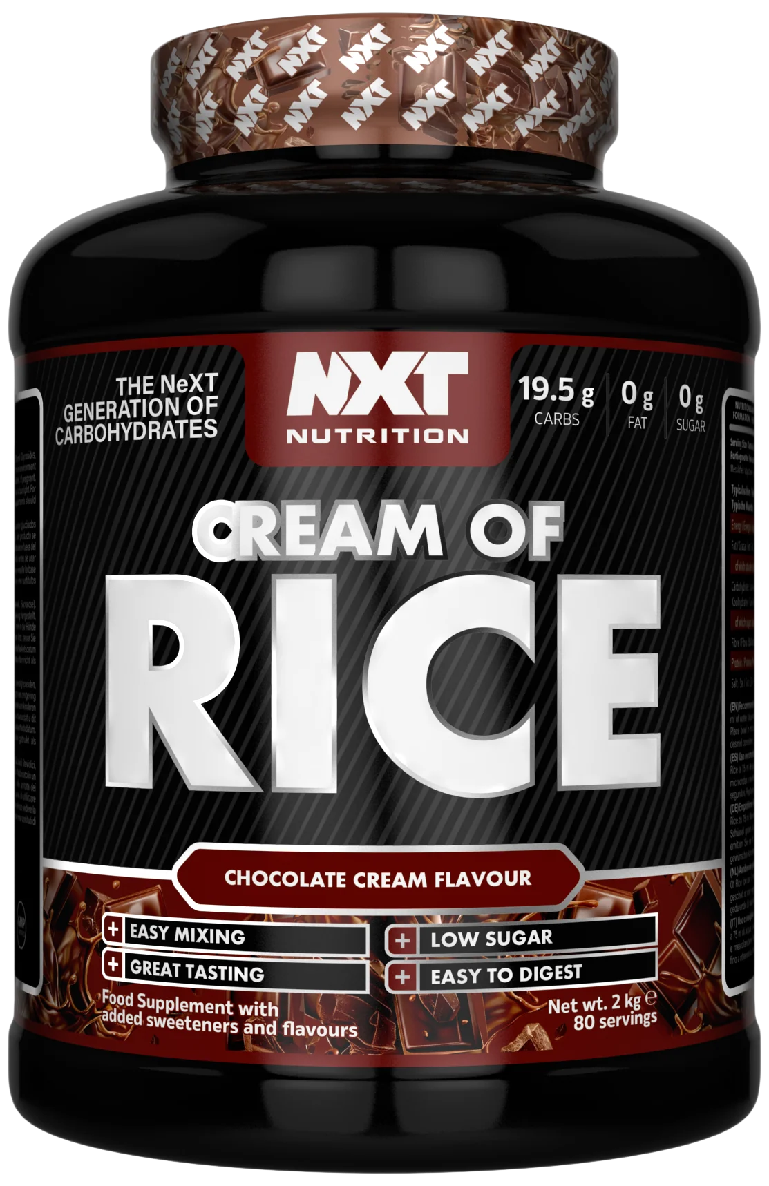NXT Nutrition Cream of Rice 2kg