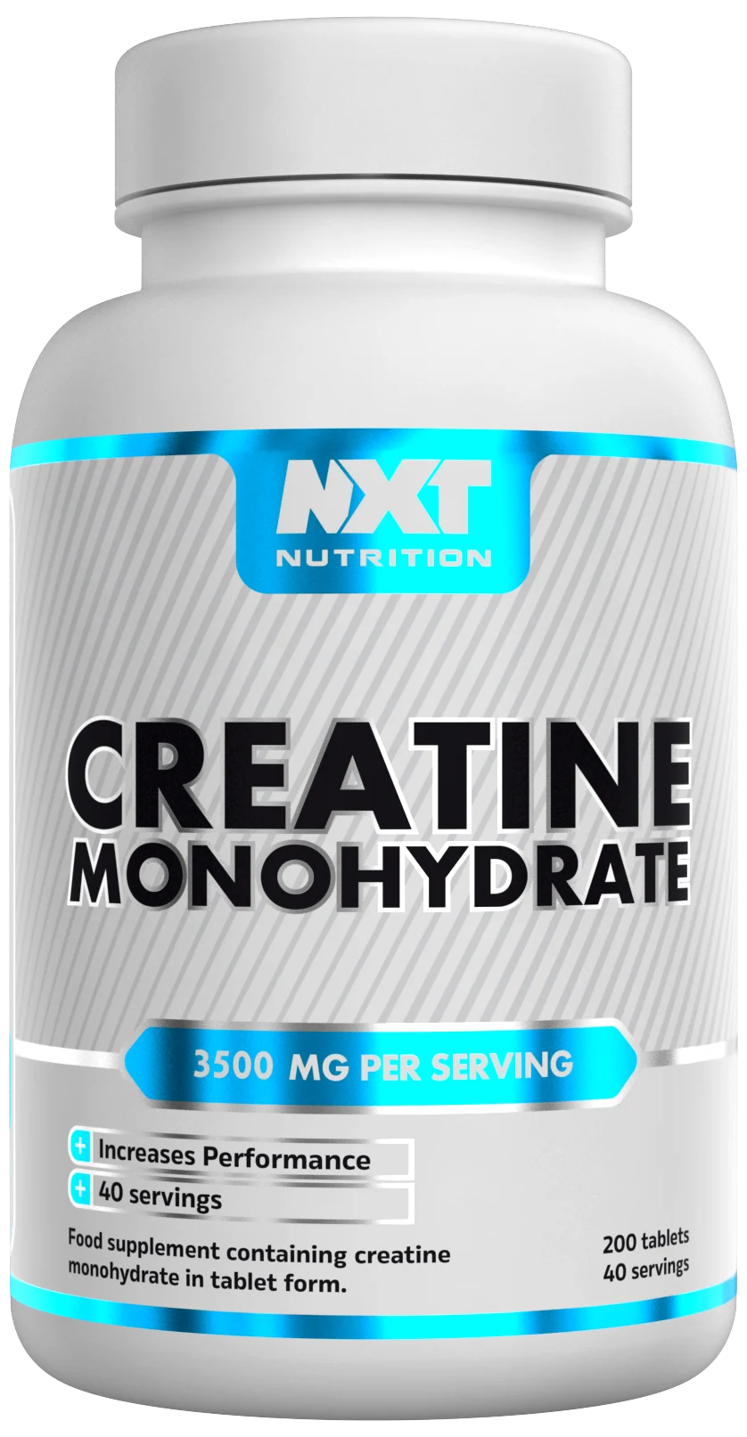 NXT Nutrition Creatine Monohydrate 200 Tabs