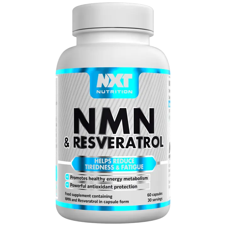 NXT Nutrition NMN &amp; Resveratrol 60 Caps